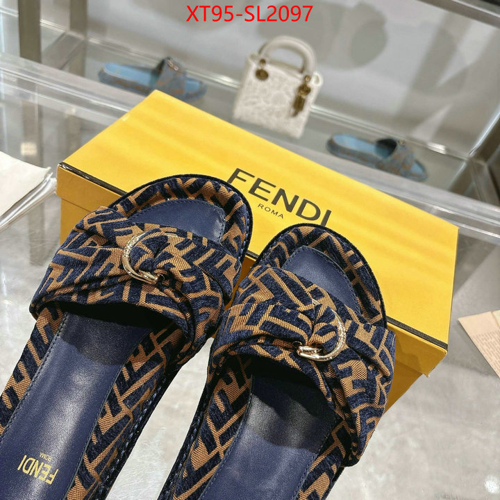 Women Shoes-Fendi designer 1:1 replica ID: SL2097 $: 95USD