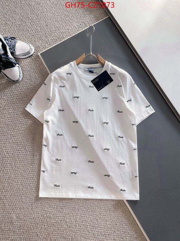 Clothing-Prada what's the best place to buy replica ID: CZ1073 $: 75USD