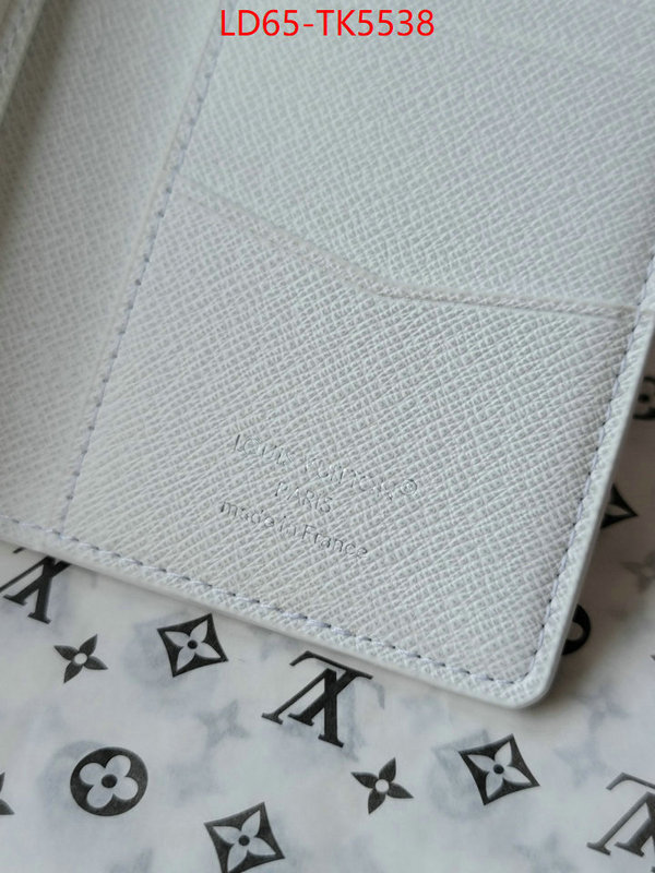 LV Bags(TOP)-Wallet 2024 replica wholesale cheap sales online ID: TK5538 $: 65USD,