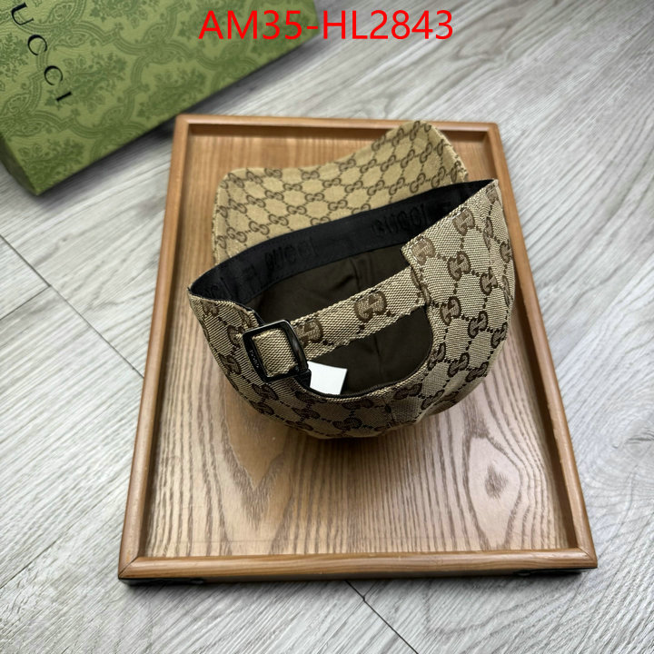 Cap(Hat)-Gucci wholesale sale ID: HL2843 $: 35USD
