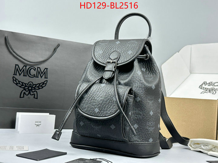 MCM Bags(TOP)-Backpack- luxury shop ID: BL2516 $: 129USD,