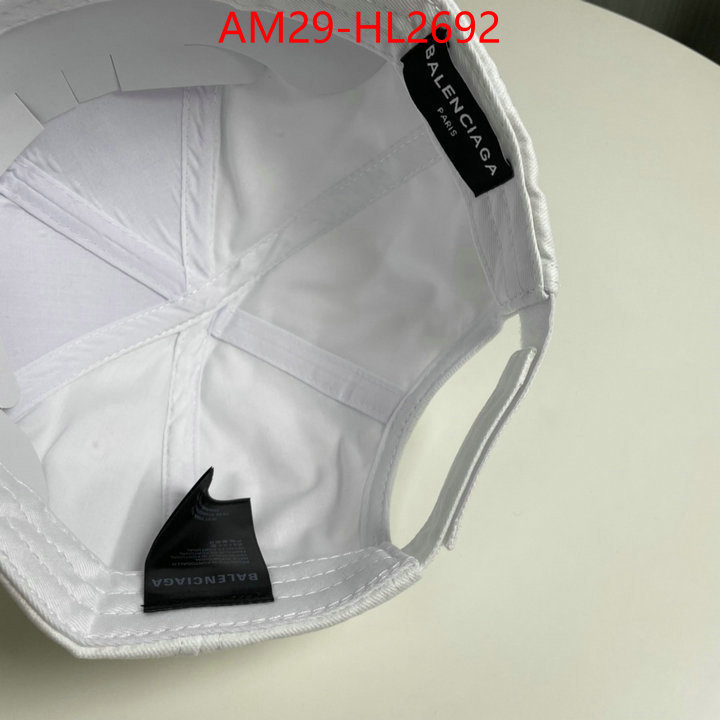 Cap(Hat)-Balenciaga for sale cheap now ID: HL2692 $: 29USD