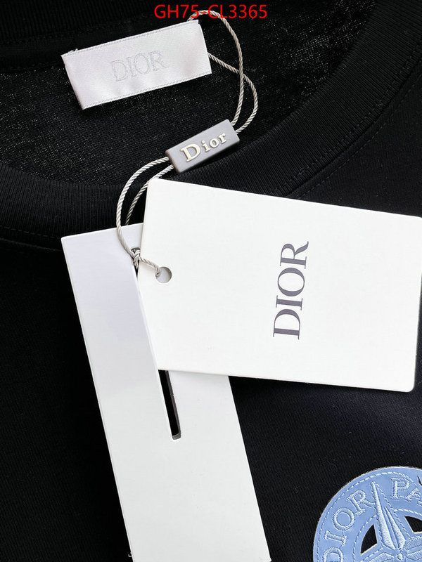 Clothing-Dior cheap wholesale ID: CL3365 $: 75USD