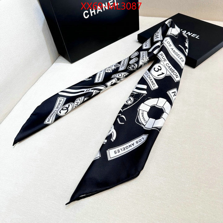 Scarf-Chanel wholesale replica shop ID: ML3087 $: 69USD