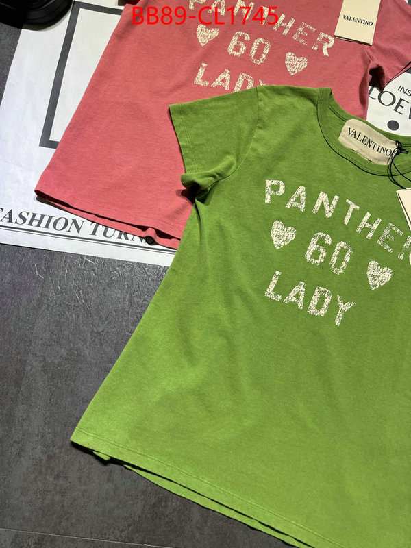 Clothing-Valentino knockoff highest quality ID: CL1745 $: 89USD