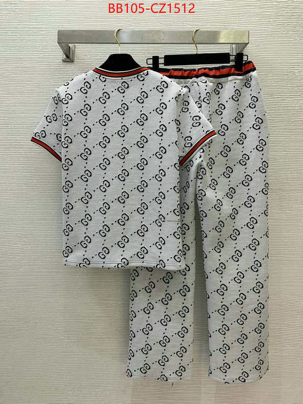 Clothing-Gucci best replica quality ID: CZ1512 $: 105USD