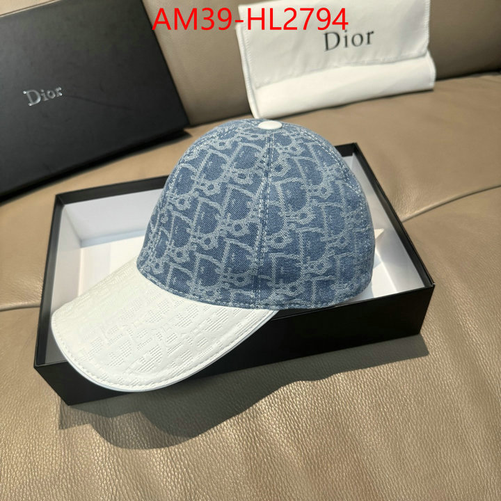 Cap (Hat)-Dior best fake ID: HL2794 $: 39USD