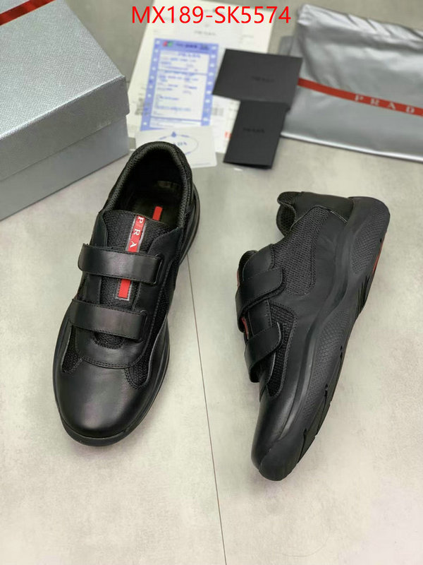 Men shoes-Prada 2024 aaaaa replica 1st copy ID: SK5574 $: 189USD