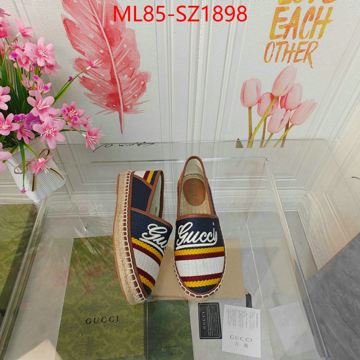 Women Shoes-Gucci 2024 replica wholesale cheap sales online ID: SZ1898 $: 85USD