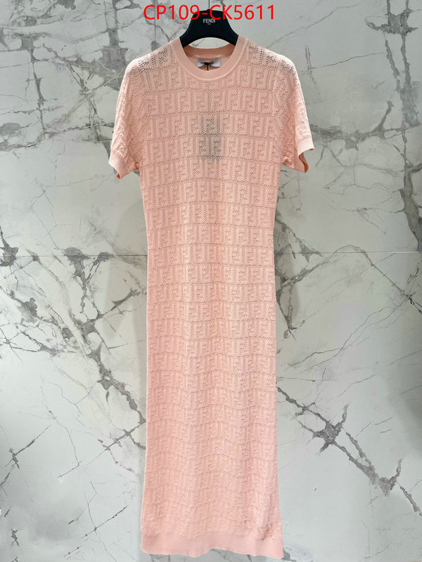 Clothing-Fendi for sale online ID: CK5611 $: 109USD