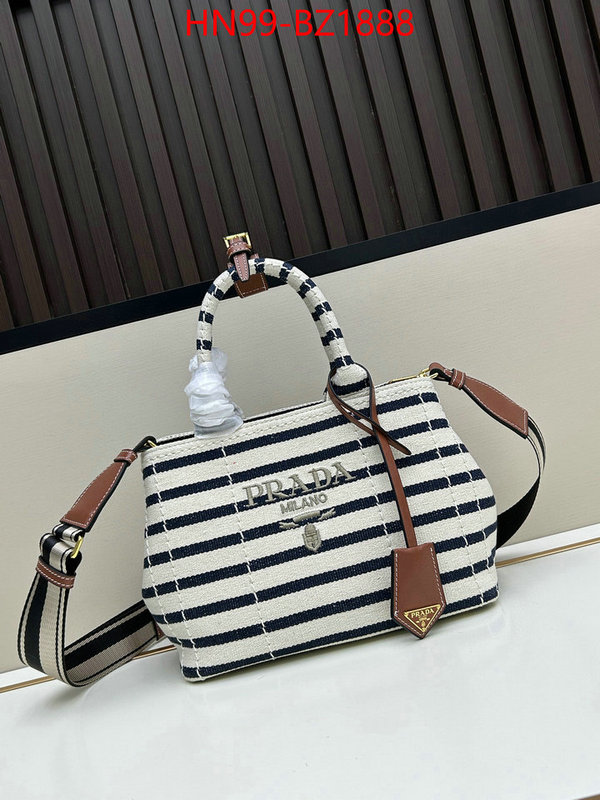 Prada Bags(4A)-Handbag- flawless ID: BZ1888 $: 99USD,