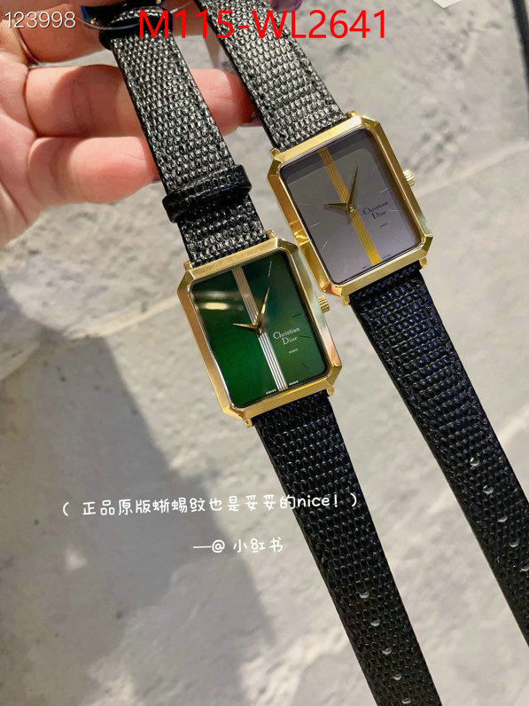 Watch(4A)-Dior high quality designer replica ID: WL2641 $: 115USD