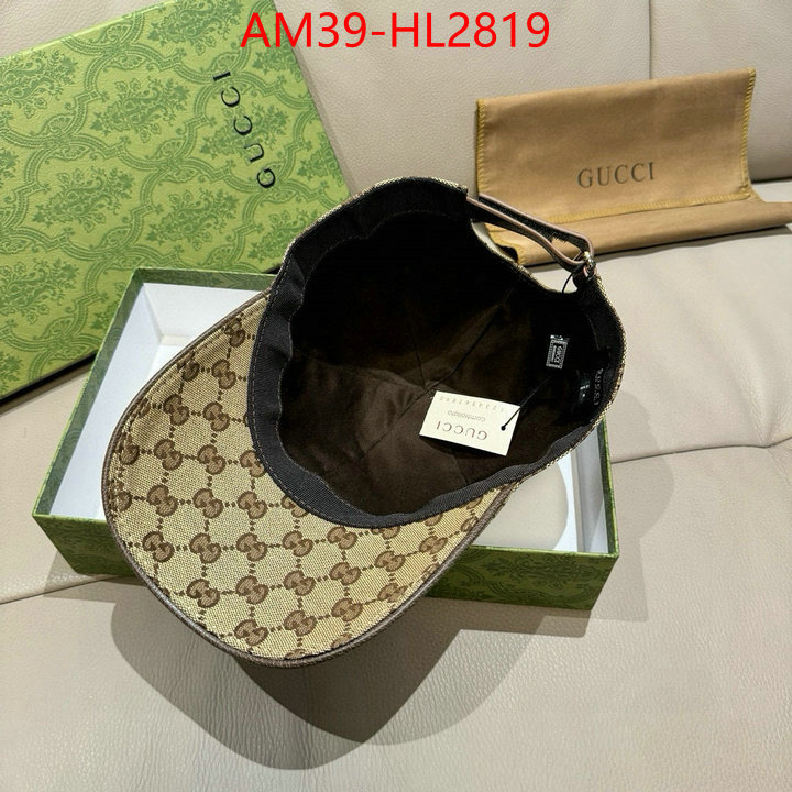 Cap(Hat)-Gucci top designer replica ID: HL2819 $: 39USD
