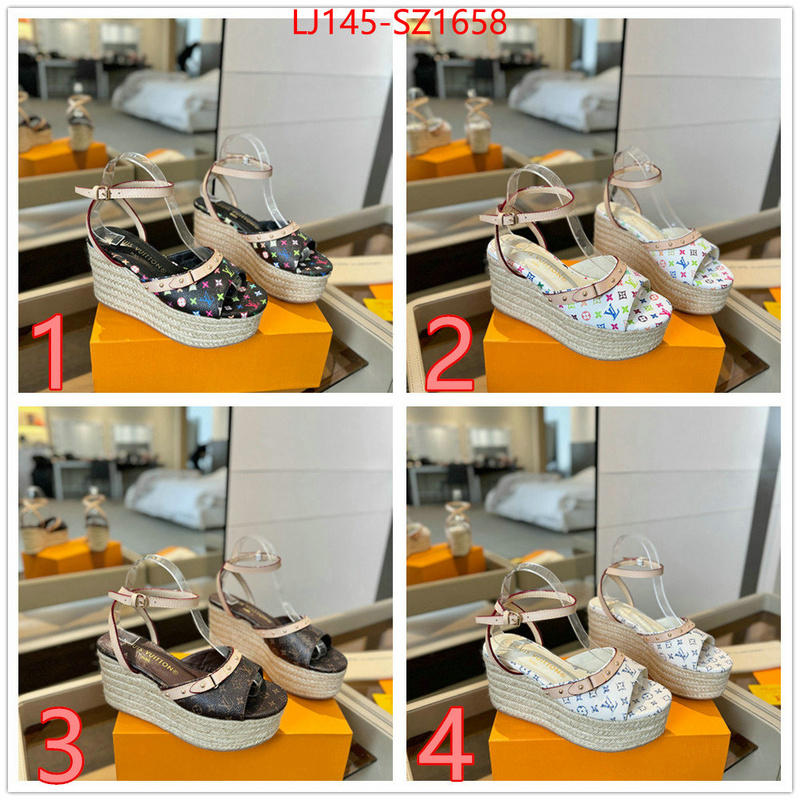 Women Shoes-LV luxury 7 star replica ID: SZ1658 $: 145USD
