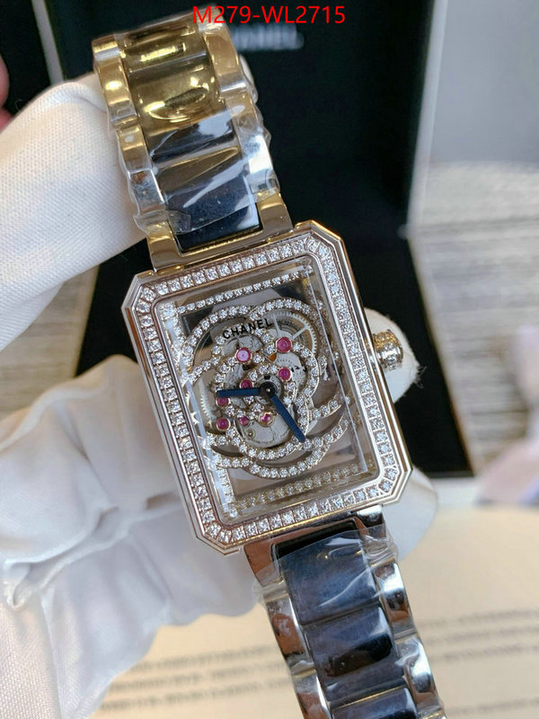 Watch(TOP)-Chanel fake high quality ID: WL2715 $: 279USD