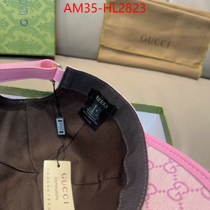 Cap(Hat)-Gucci cheap replica designer ID: HL2823 $: 35USD