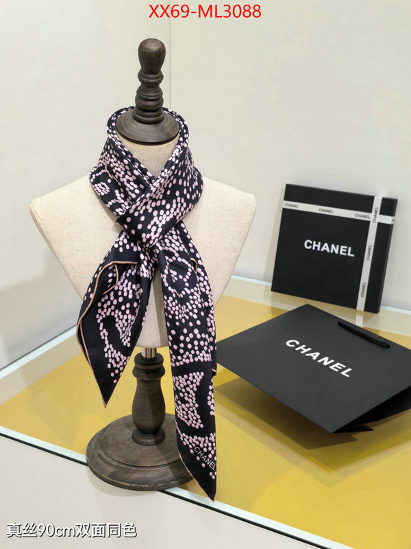 Scarf-Chanel best quality fake ID: ML3088 $: 69USD