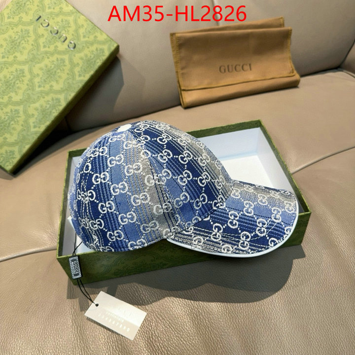 Cap(Hat)-Gucci wholesale imitation designer replicas ID: HL2826 $: 35USD