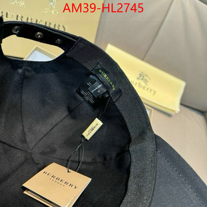 Cap(Hat)-Burberry fake cheap best online ID: HL2745 $: 39USD
