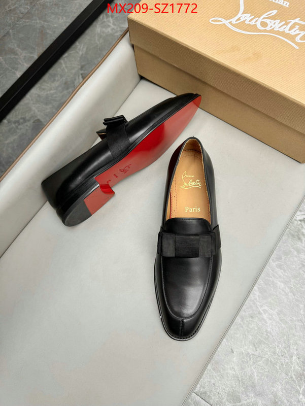 Men Shoes-Christian Louboutin fake ID: SZ1772 $: 209USD-shoes yupoo Men Shoes-Christian Louboutin fake ID: SZ1772 $: 209USD