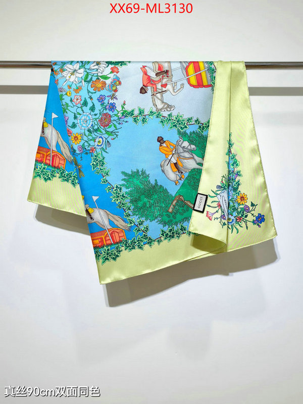 Scarf-Gucci where to buy fakes ID: ML3130 $: 69USD