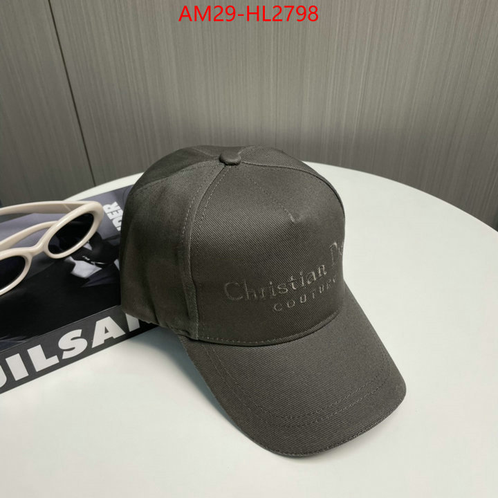 Cap (Hat)-Dior hot sale ID: HL2798 $: 29USD