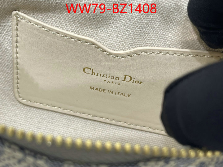 Dior Bags(4A)-Handbag- what's the best place to buy replica ID: BZ1408 $: 79USD,
