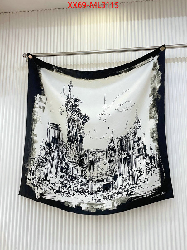 Scarf-Dior buy replica ID: ML3115 $: 69USD