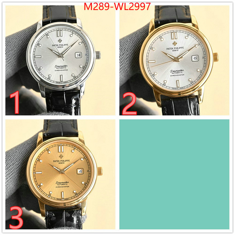 Watch(TOP)-Patek Philippe replica 2024 perfect luxury ID: WL2997 $: 289USD