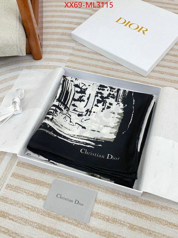 Scarf-Dior buy replica ID: ML3115 $: 69USD