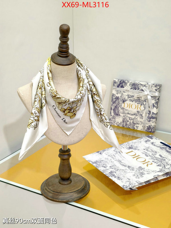 Scarf-Dior luxury ID: ML3116 $: 69USD