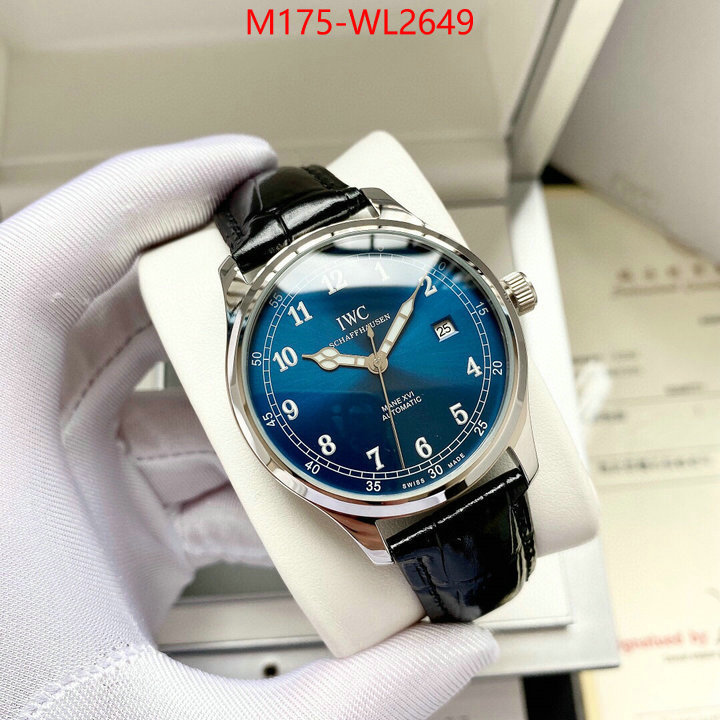 Watch(4A)-IWC online from china designer ID: WL2649 $: 175USD-shoes yupoo Watch(4A)-IWC online from china designer ID: WL2649 $: 175USD