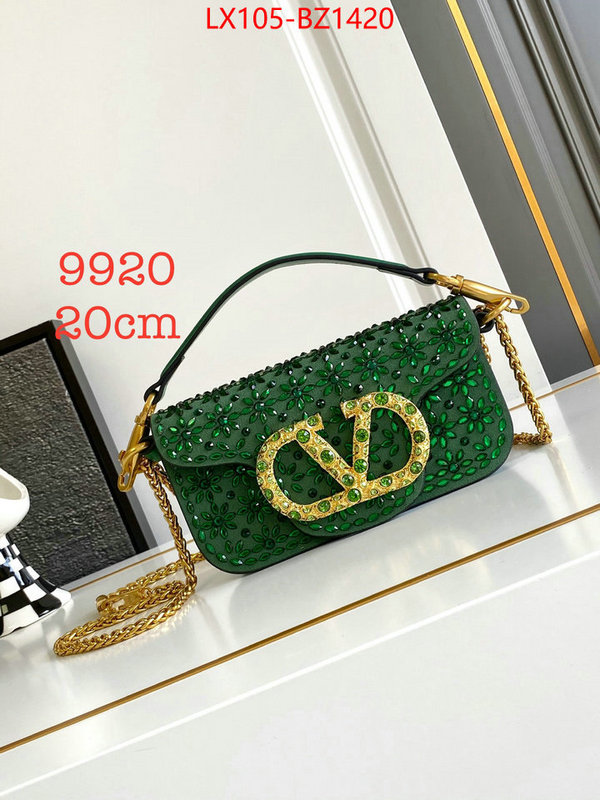 Valentino Bags(4A)-Crossbody- online sale ID: BZ1420 $: 105USD,