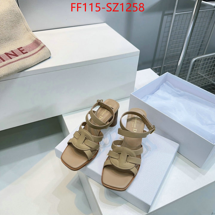 Women Shoes-Dior wholesale 2024 replica ID: SZ1258 $: 115USD