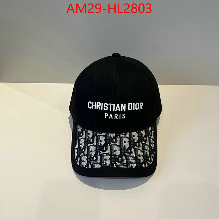 Cap (Hat)-Dior luxury fake ID: HL2803 $: 29USD