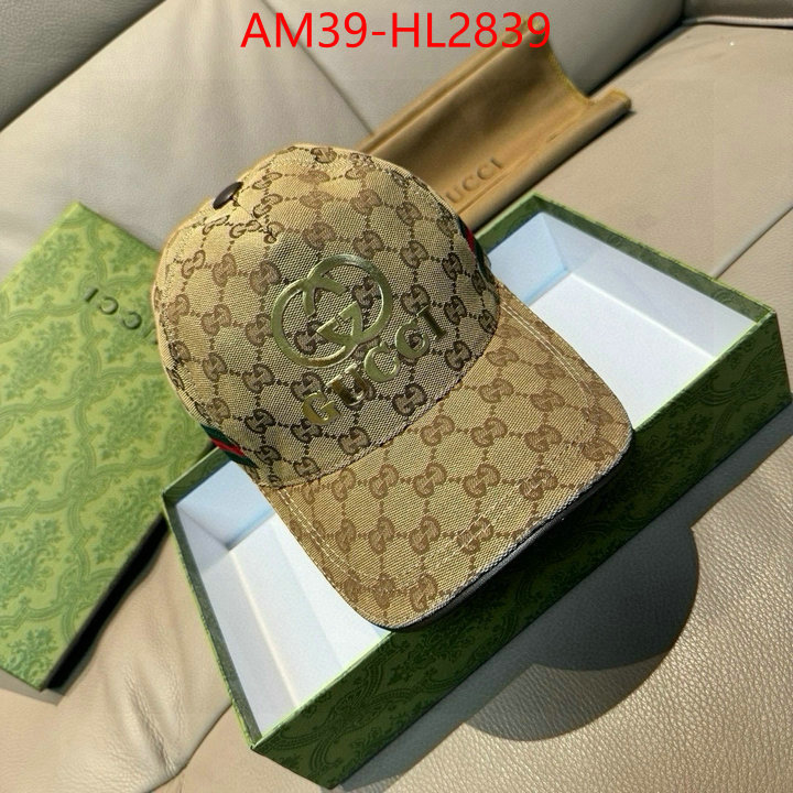 Cap(Hat)-Gucci shop the best high authentic quality replica ID: HL2839 $: 39USD