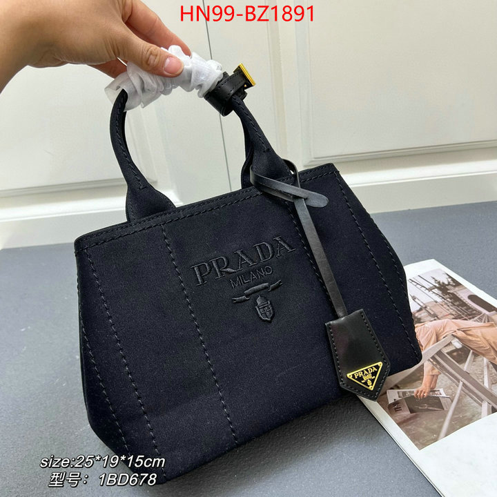 Prada Bags(4A)-Handbag- best knockoff ID: BZ1891 $: 99USD,