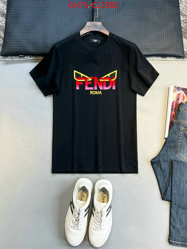 Clothing-Fendi replica aaaaa designer ID: CL3382 $: 75USD