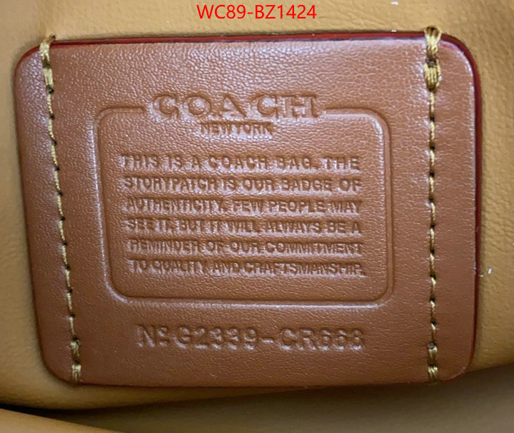Coach Bags(4A)-Crossbody- how quality ID: BZ1424 $: 89USD,