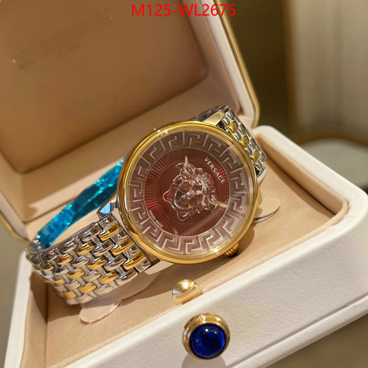 Watch(4A)-Versace can you buy knockoff ID: WL2675 $: 125USD