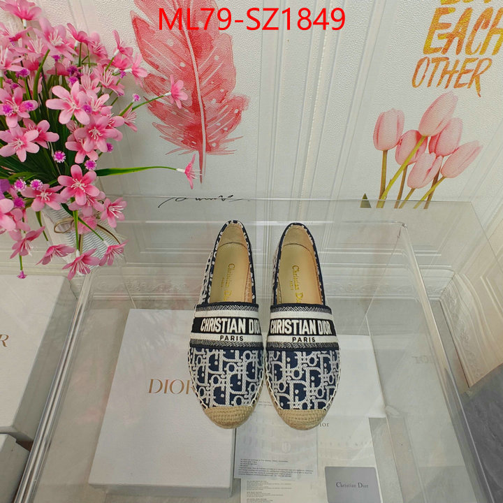 Women Shoes-Dior for sale online ID: SZ1849 $: 79USD
