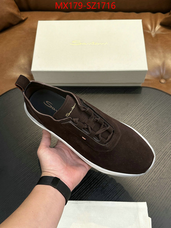 Men Shoes-Santoni new 2024 ID: SZ1716 $: 179USD