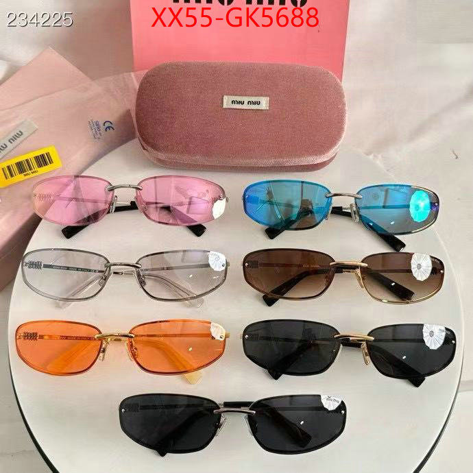 Glasses-Miu Miu supplier in china ID: GK5688 $: 55USD