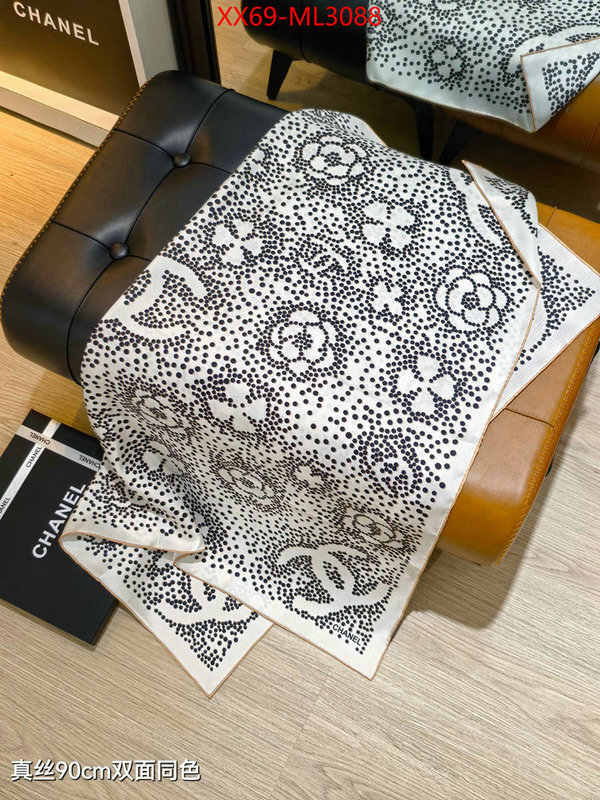 Scarf-Chanel best quality fake ID: ML3088 $: 69USD