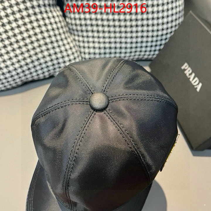 Cap (Hat)-Prada replica designer ID: HL2916 $: 39USD