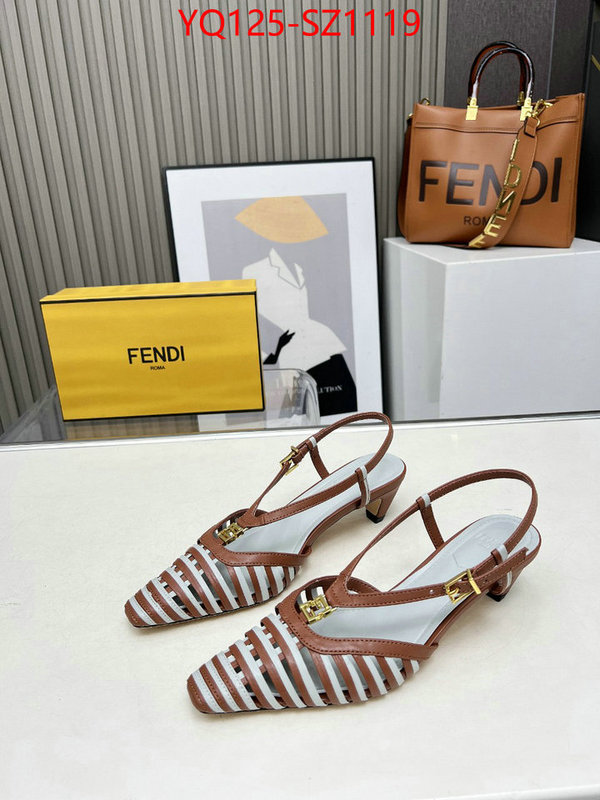 Women Shoes-Fendi best luxury replica ID: SZ1119 $: 125USD