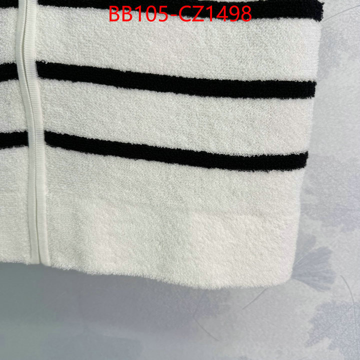 Clothing-Dior replcia cheap ID: CZ1498 $: 105USD