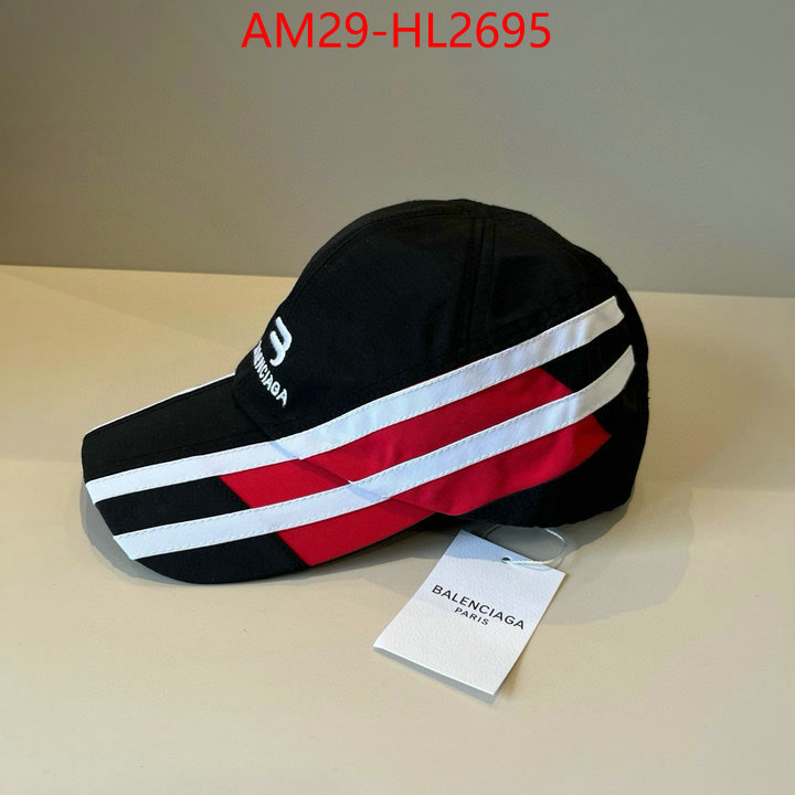 Cap(Hat)-Balenciaga replica designer ID: HL2695 $: 29USD