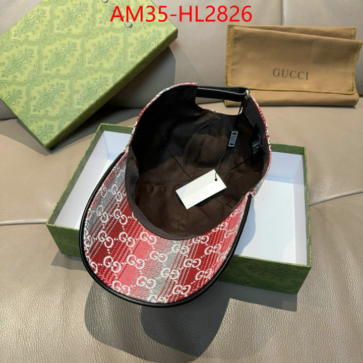 Cap(Hat)-Gucci wholesale imitation designer replicas ID: HL2826 $: 35USD