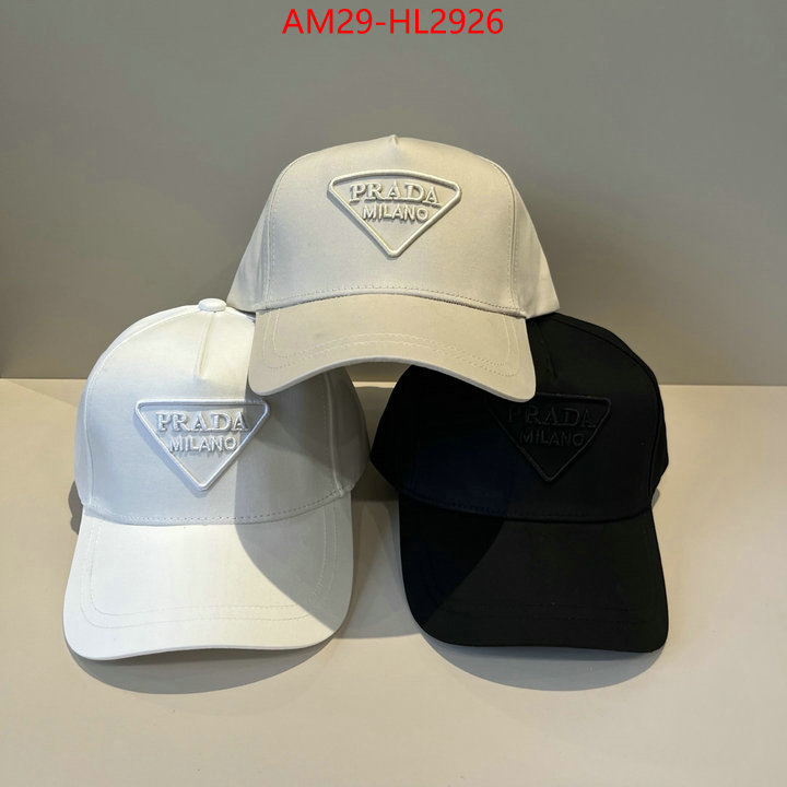 Cap (Hat)-Prada for sale cheap now ID: HL2926 $: 29USD